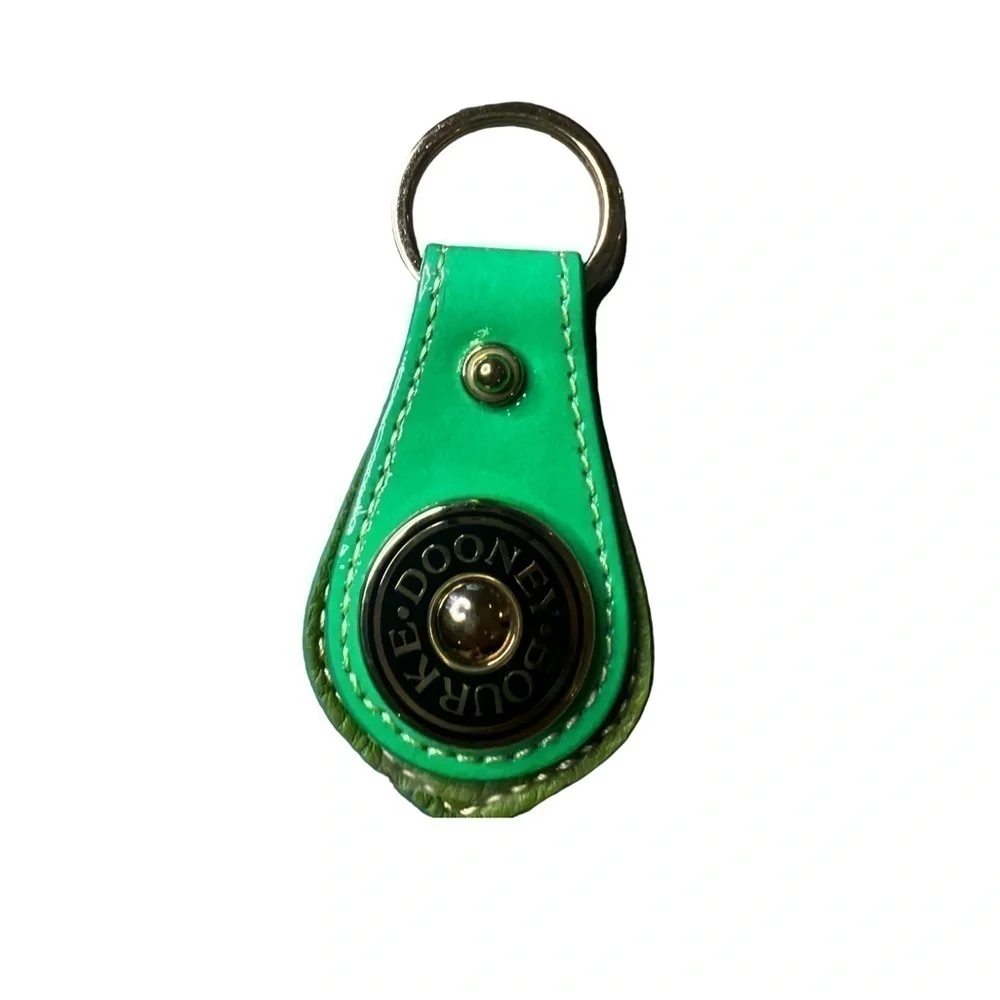 New Vintage ▶️ Dooney & Bourke ◀️ Genuine Leather Key Fob